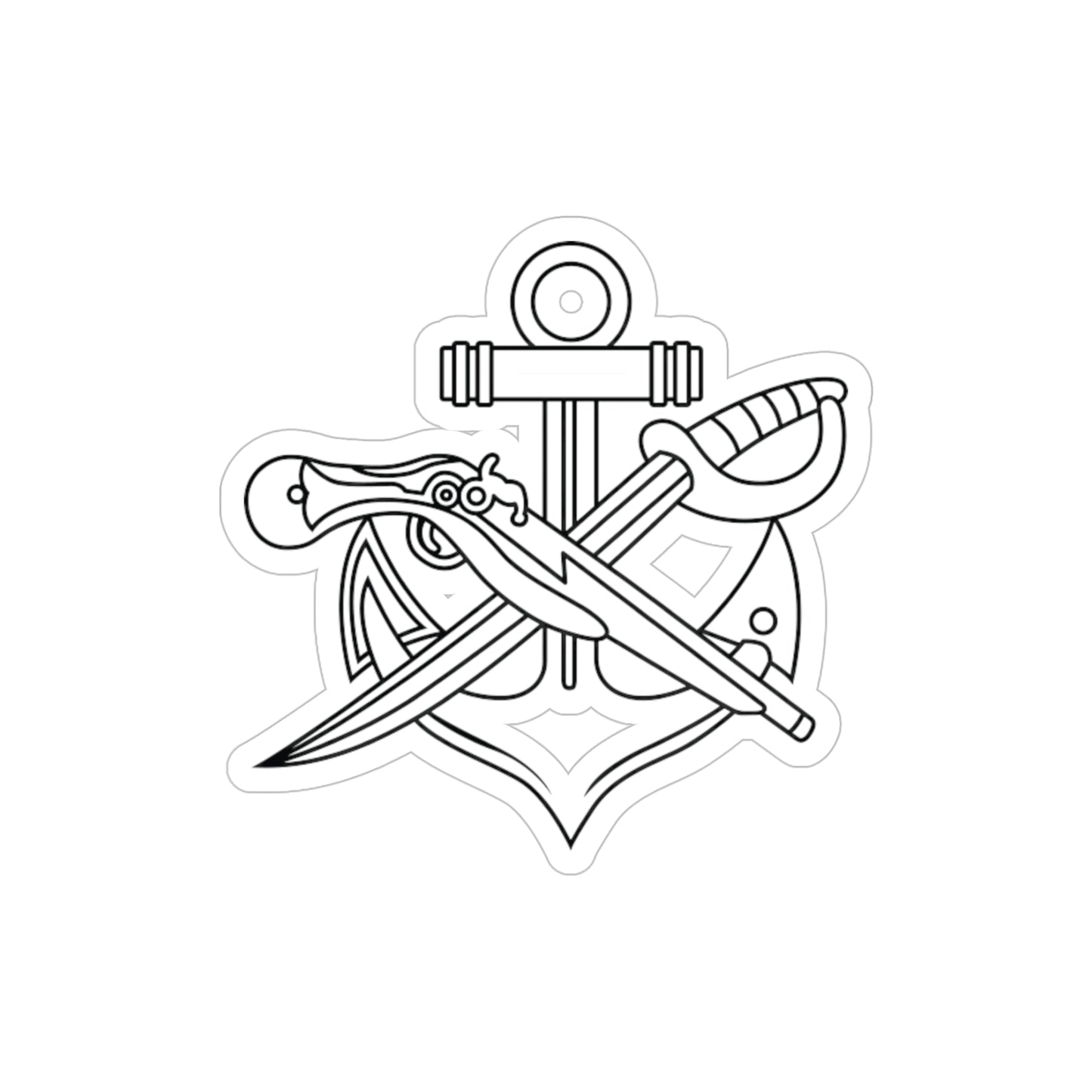 SWCC Sticker w/ Anchor
