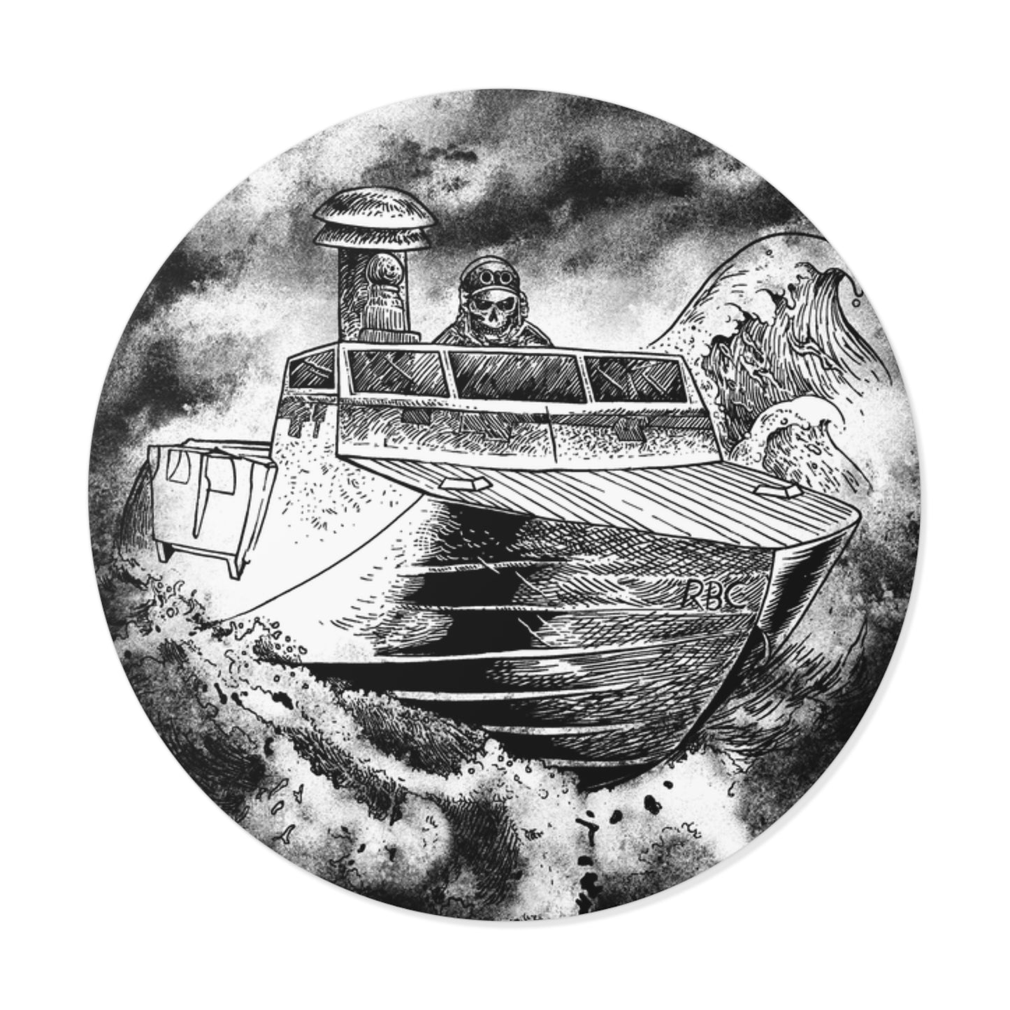 Rough Seas Sticker